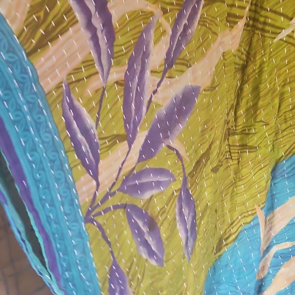 Kantha Kimono 3X - Picture 5 of 7